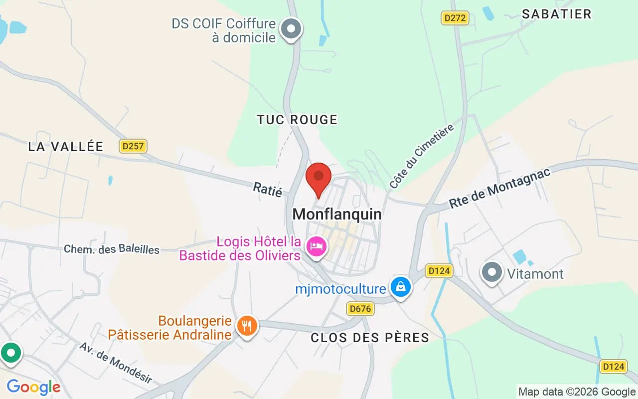 Hôtel Bastide des Oliviers Monflanquin — vue 25