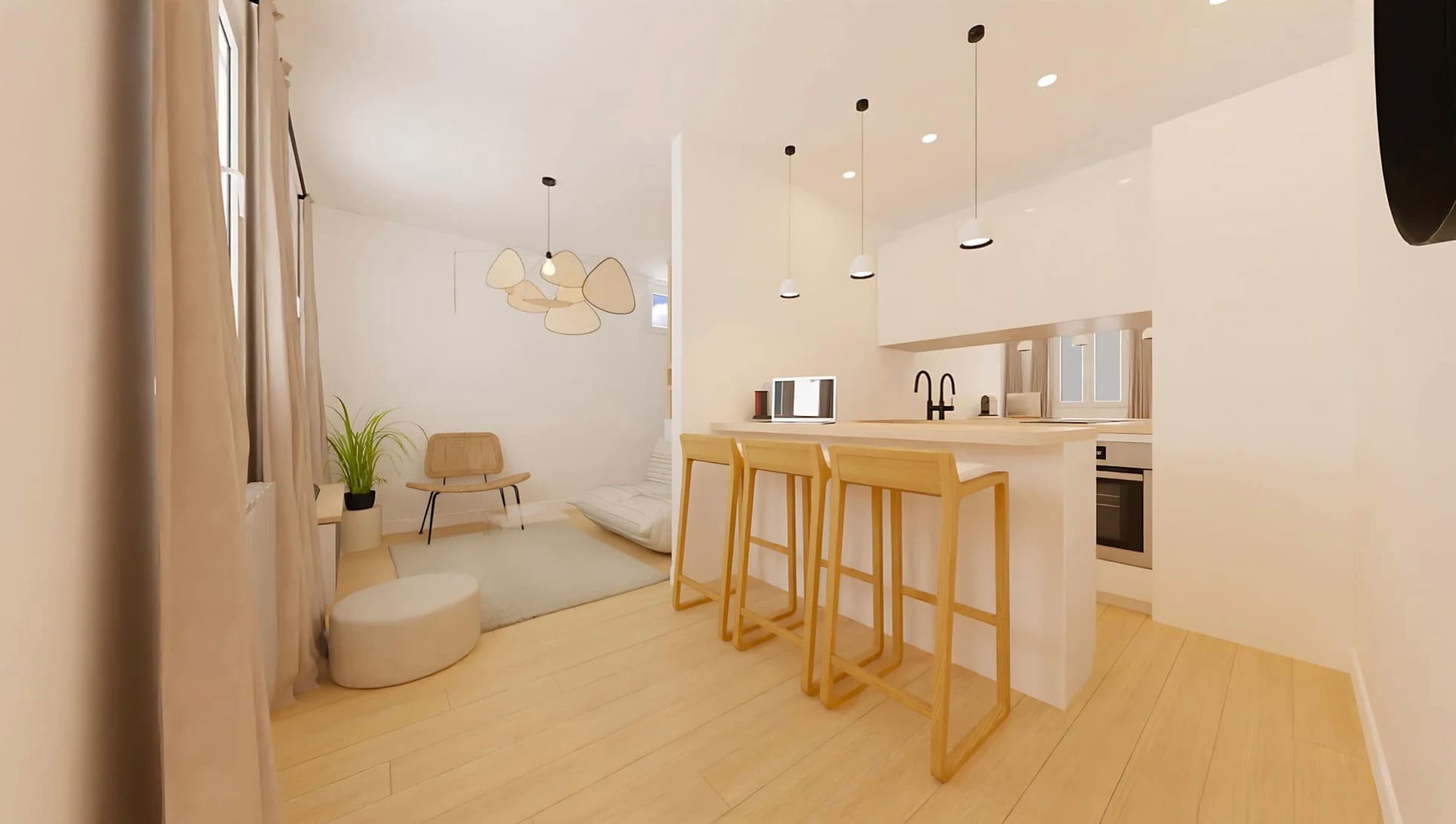Supernova IV - 2 appartements Paris — vue 3