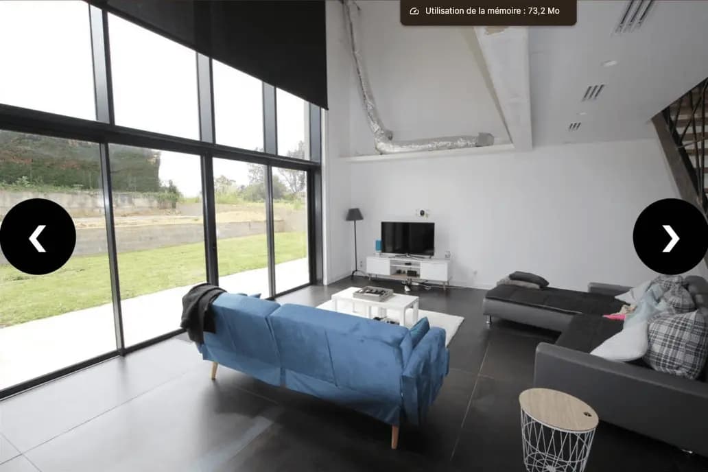 Maison d'architecte Les Lilas Bruguières — vue 5