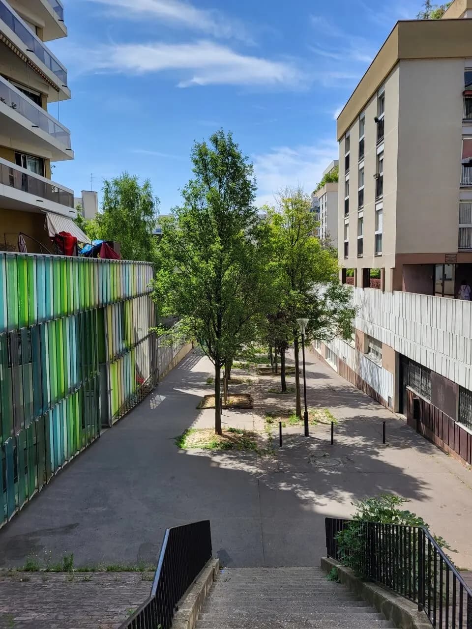 Immeuble Rue Lauzin Paris — vue 3
