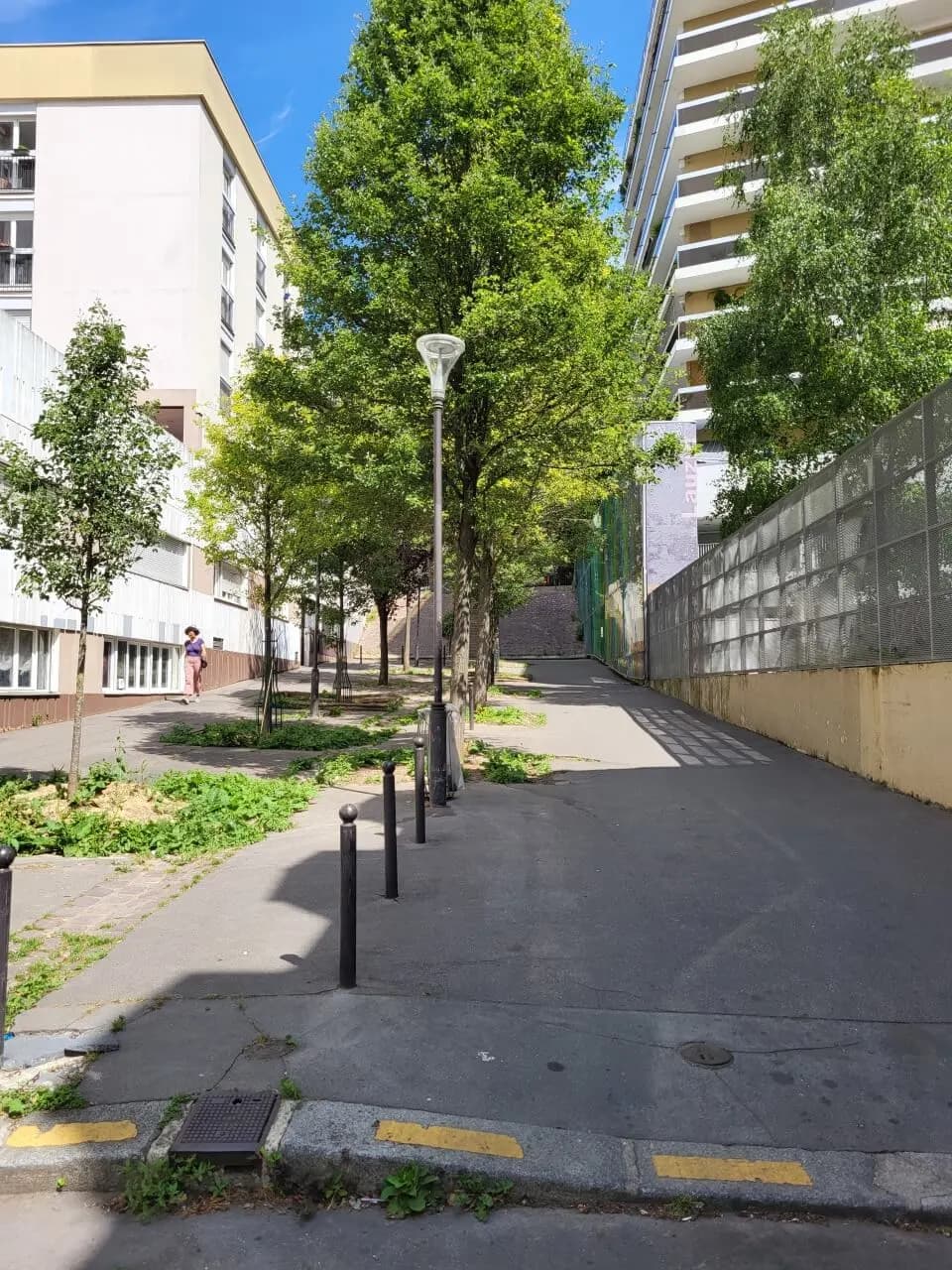 Immeuble Rue Lauzin Paris