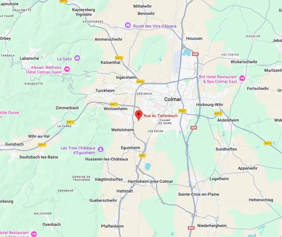 Lotissement Tiefenbach Colmar — vue 6