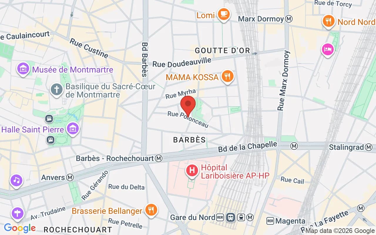 Immeuble Polonceau Paris — vue 3
