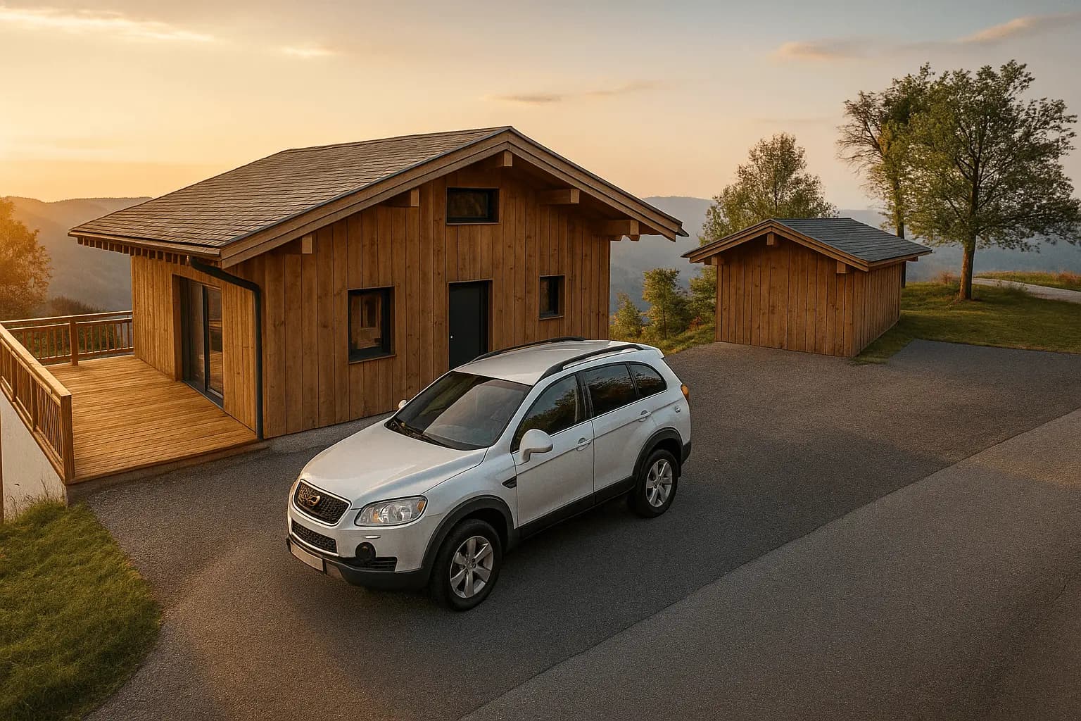 Chalet Mont-Saxonnex — vue 2