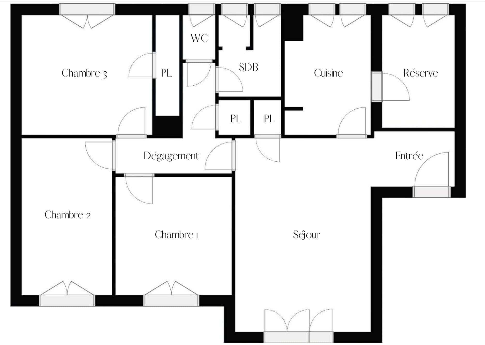 Appartement Chasseurs — vue 4