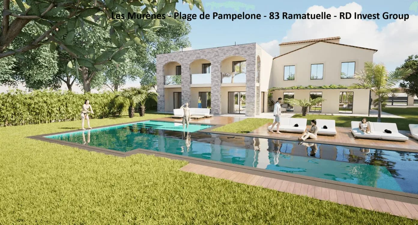 Villa Plage Pampelonne — vue 15