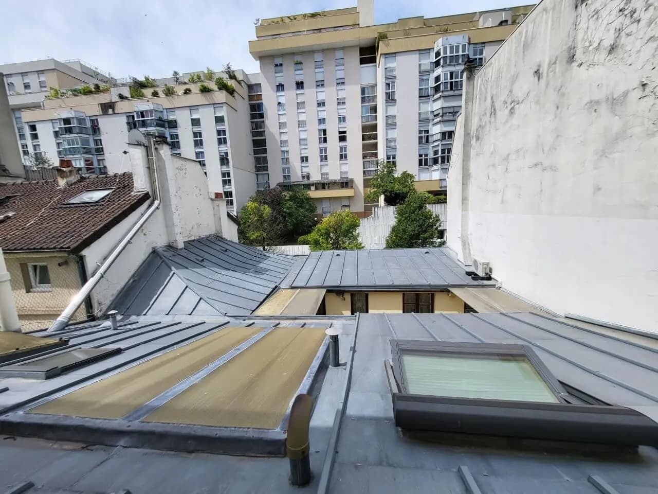 Immeuble Rue Lauzin Paris — vue 4