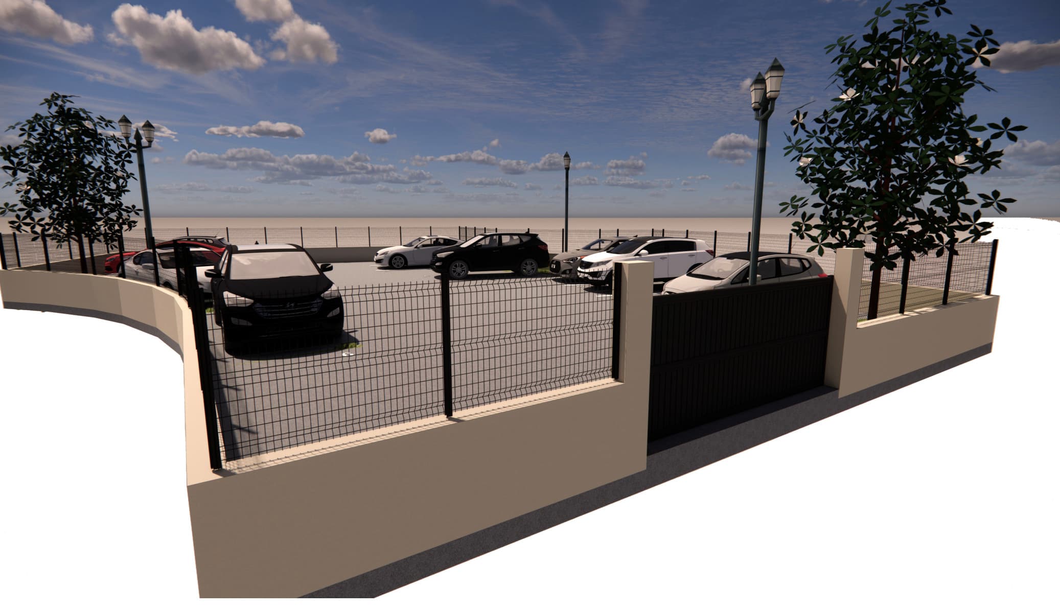 Parking automatisé 12 places — vue 3