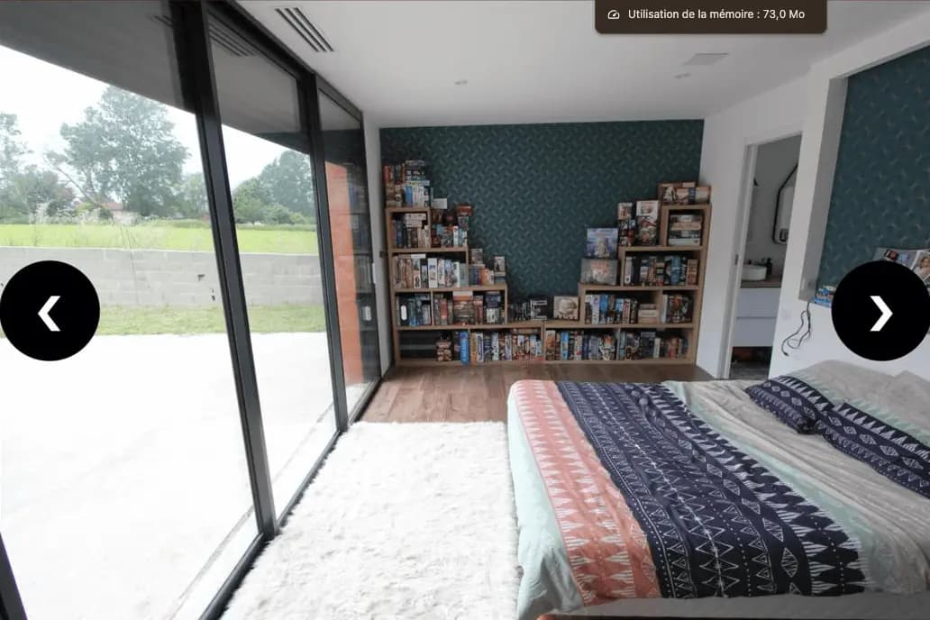 Maison d'architecte Les Lilas Bruguières — vue 6
